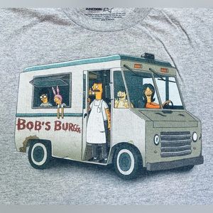 Bob’s Burgers Food Truck Ripple Junction T-shirt Sz Lg